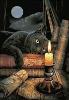 Схема вышивки «кот»