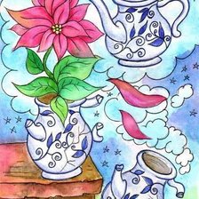 Схема вышивки «натюрморт»