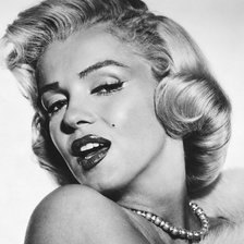 Схема вышивки «мерлин монро»