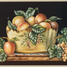 Схема вышивки «натюрморт для кухни»