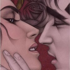 Схема вышивки «он и она»