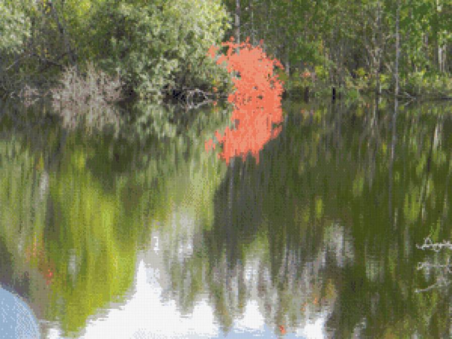 осеннее озеро - предпросмотр