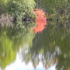 осеннее озеро