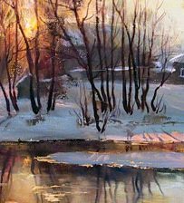 Схема вышивки «весна»