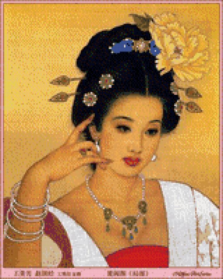 ГЕЙША - гейша, восток, девушка - предпросмотр