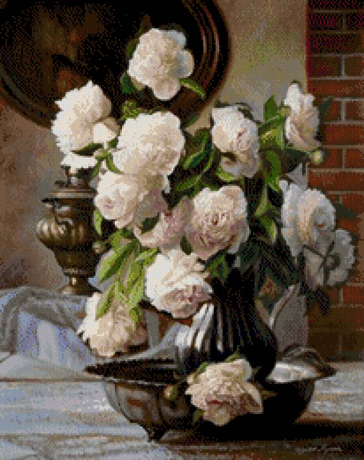 Zbigniew Kopania - kwiaty, peonie - предпросмотр