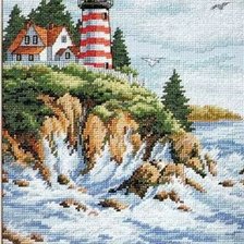 Схема вышивки «маяк»