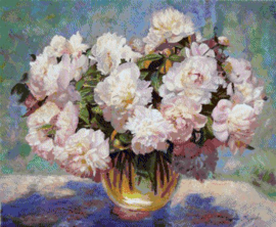 Zbigniew Kopania - kwiaty, peonie - предпросмотр