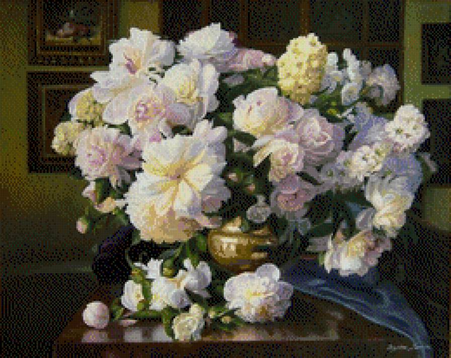 Zbigniew Kopania - peonie, kwiaty - предпросмотр