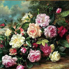 Схема вышивки «Roze»