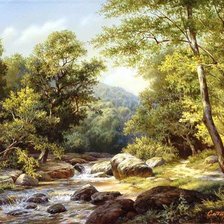 лесная речка