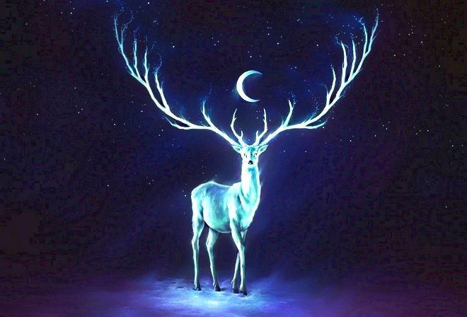 Олень - фэнтези, олень - оригинал