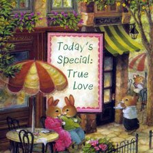 Схема вышивки «Поход в кафе»