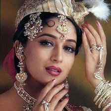 Схема вышивки «восточная красавица»