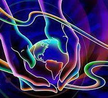 Схема вышивки «мир в ладонях»