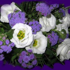 Схема вышивки «букет»