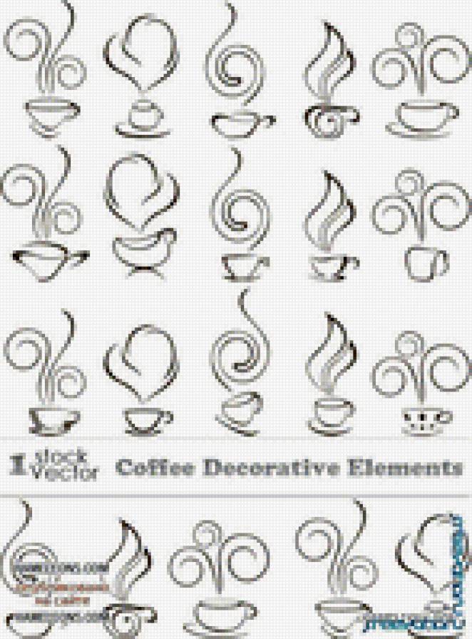 Чашка - силуэт, чашка, кружка, чай, кофе - предпросмотр