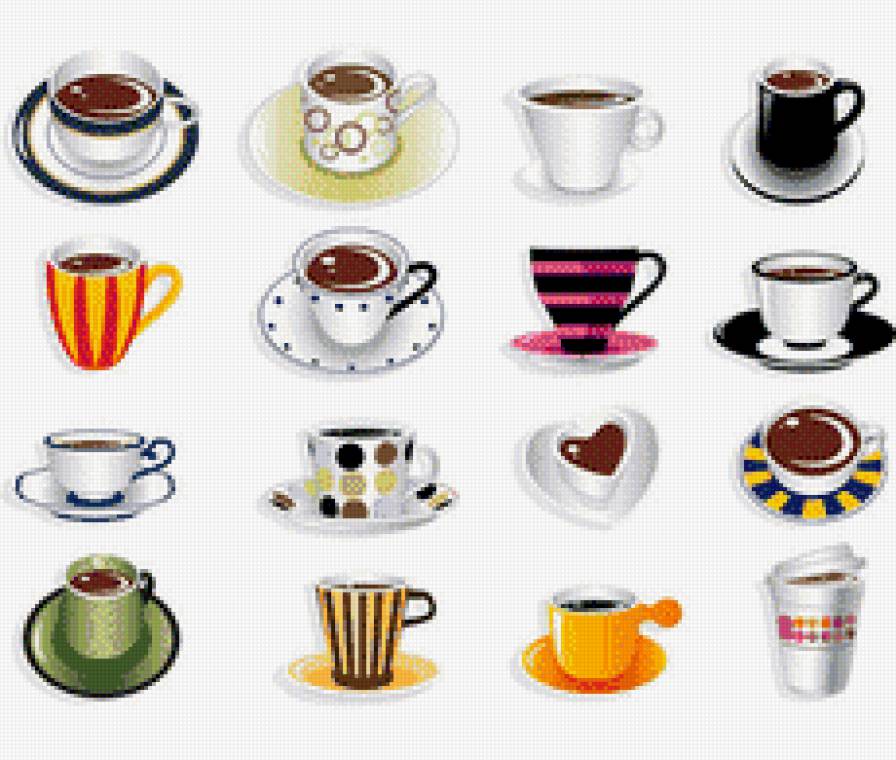 Кружки - кружки, посуда, чашки - предпросмотр