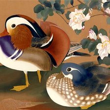 Схема вышивки «Мандаринки»