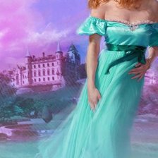 Схема вышивки «Девушка»