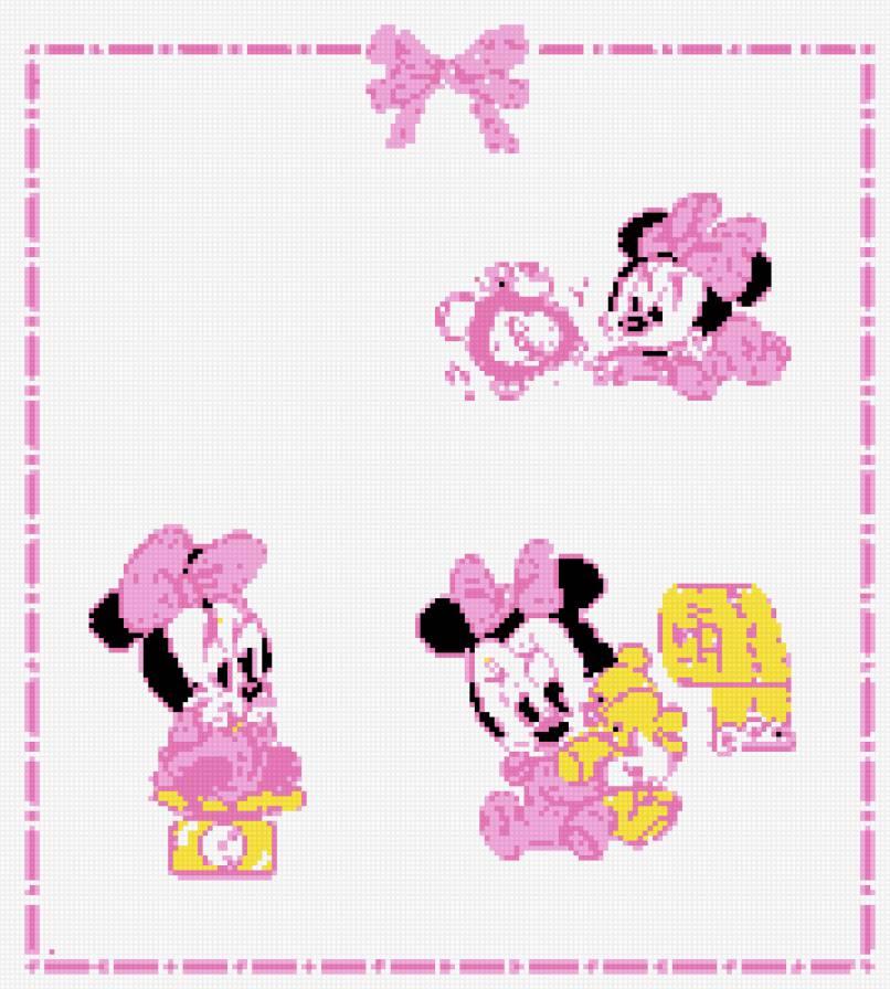 metryczka 1 - mici maus myszka miki - предпросмотр