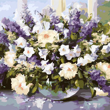 Схема вышивки «Букет»