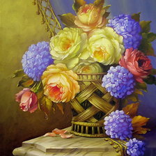 Схема вышивки «букет»