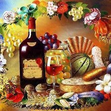 Схема вышивки «натюрморт»