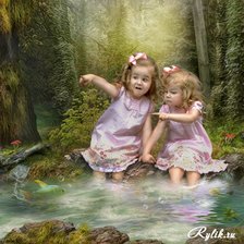 Схема вышивки «малышки»