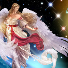 Схема вышивки «ангел плодородия»