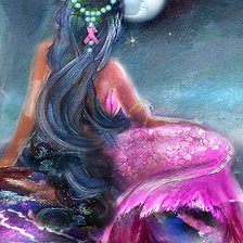 Схема вышивки «ундина»