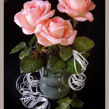 Схема вышивки «розы»