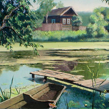 Схема вышивки «Летний день»