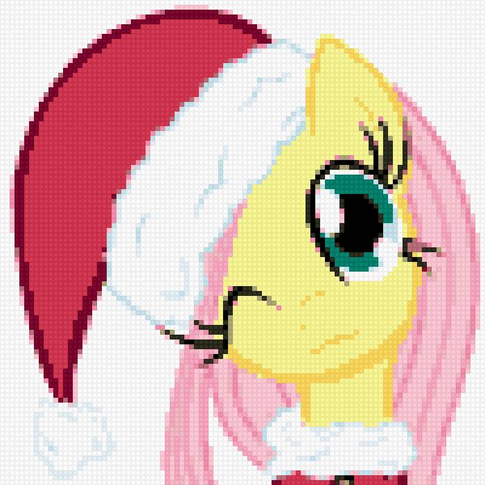 Мой Маленький пони, Флатершай- санта - милая, пони, санта, мой маленький пони, флатершай - предпросмотр