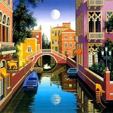 Схема вышивки «Светлая ночь»