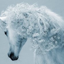 Схема вышивки «Конь»