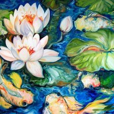 Карпы и лотосы