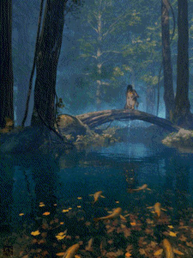 Фея - лес, фея, фэнтези - предпросмотр