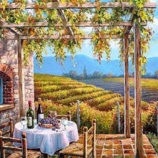 Схема вышивки «Прованс»