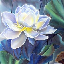 Схема вышивки «Лотос»