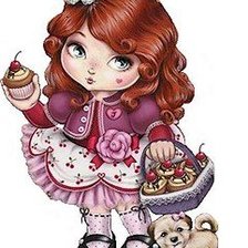 Схема вышивки «куколка»