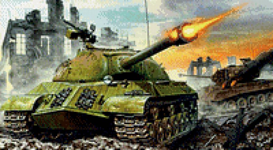 ИС-3 80 цветов - ис-3, техника, танк - предпросмотр