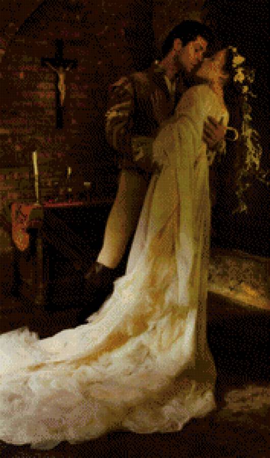 Пара - пара, мужчина, поцелуй, женщина - предпросмотр