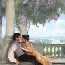 Схема вышивки «Пара»