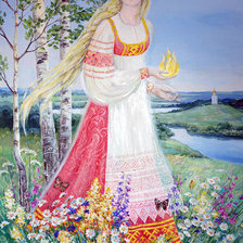 Схема вышивки «Навна»