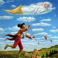 Схема вышивки «в погоне за мечтой»