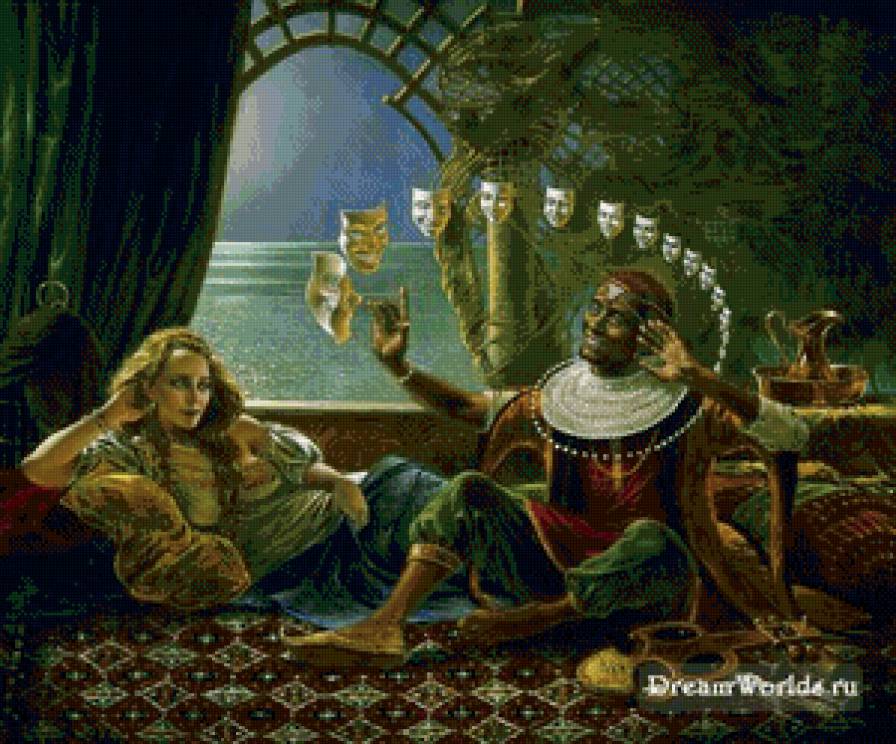 двое - двое картина он и она - предпросмотр