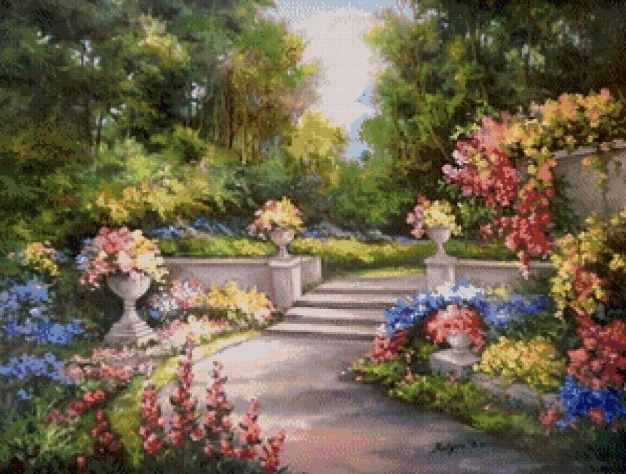 великолепный сад - красота природы - предпросмотр