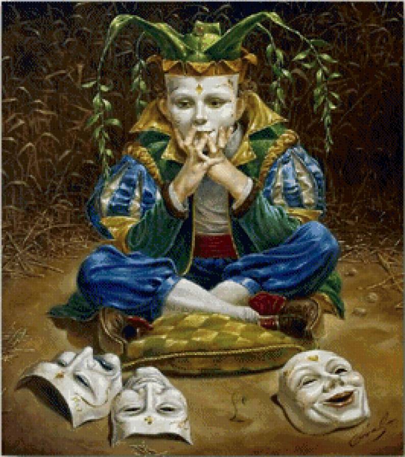 маска - маска карнавал - предпросмотр