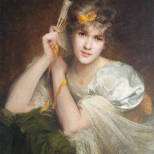 Схема вышивки «Незнакомка»